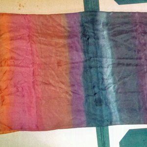 Vintage Silk Scarf/Shawl signed